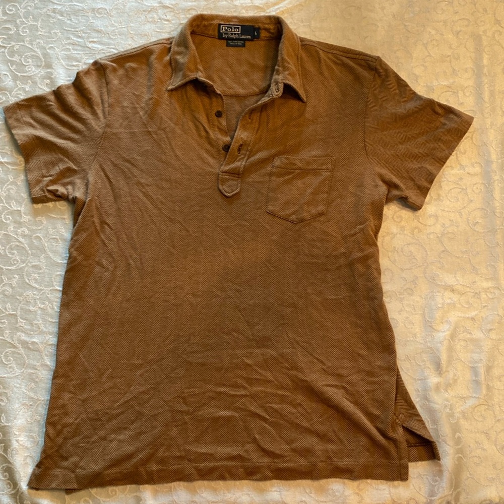 Adult Large Short Sleeve Collared Shirt from Polo @ Ralph Lauren